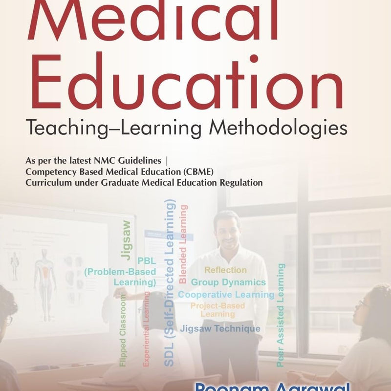 Medical Education Teaching Learning Methodologies (Pb 2026), by Poonam Agarwal