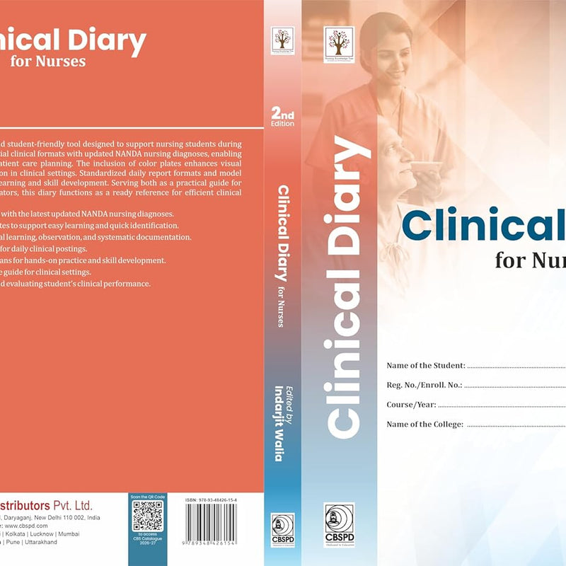 Clinical Diary For Nurses 2Ed (Hb 2027), by Indarjit Walia