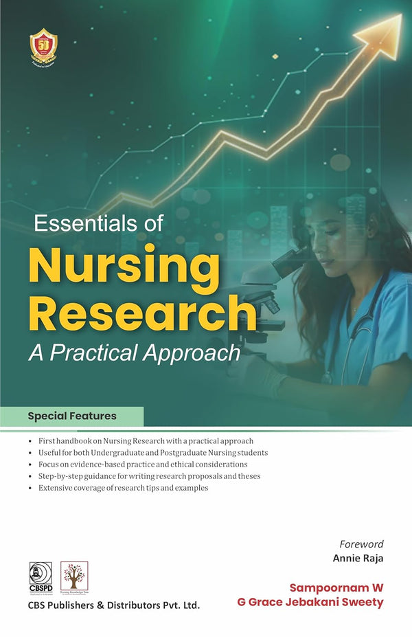 Essentials Of Nursing Research A Practical Approach (Pb 2026), by Sampoornam W