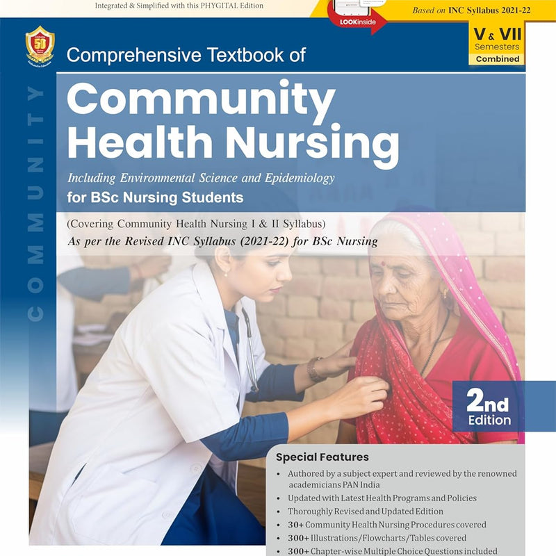 Comprehensive Textbook Of Community Health Nursing Including Environmental Science And Epidemiology For Bsc Nursing Students 2Ed (Pb 2026), by Shyamala D Manivannan