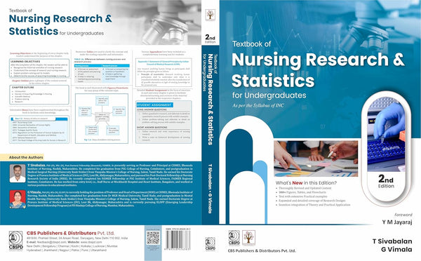 Textbook Of Nursing Research And Statistics For Undergraduates As Per The Syllabus Of Inc 2Ed (Pb 2027), by T Sivabalan
