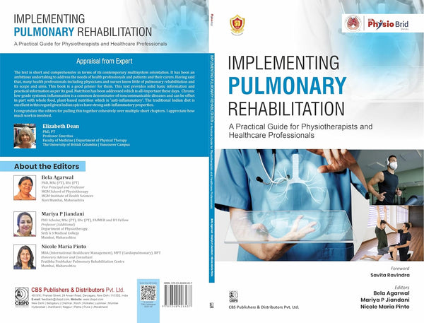 Implementing Pulmonary Rehabilitation A Practical Guide For Physiotherapists And Healthcare Professionals (Pb 2026), by Bela Agarwal