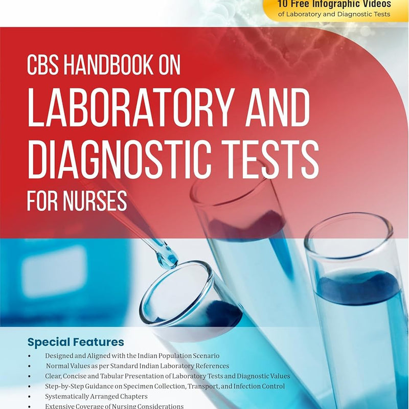 Cbs Handbook On Laboratory And Diagnostic Tests For Nurses (Pb 2026), by Ansar Ahmad Paray