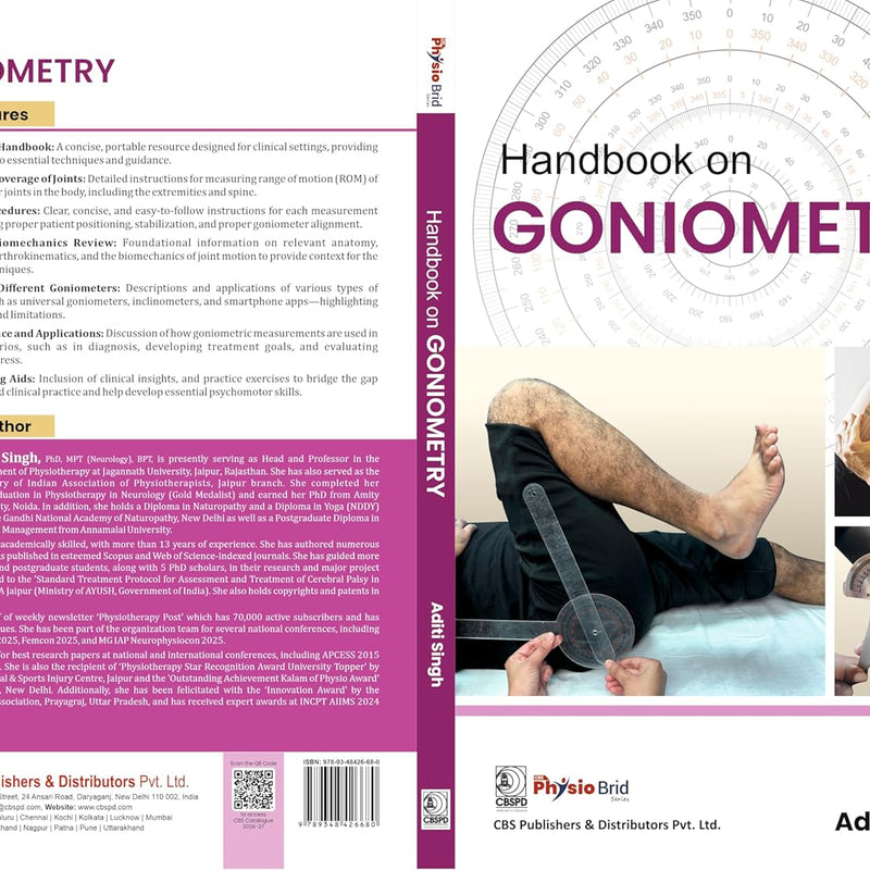Handbook On Goniometry (Pb 2026), by Aditi Singh