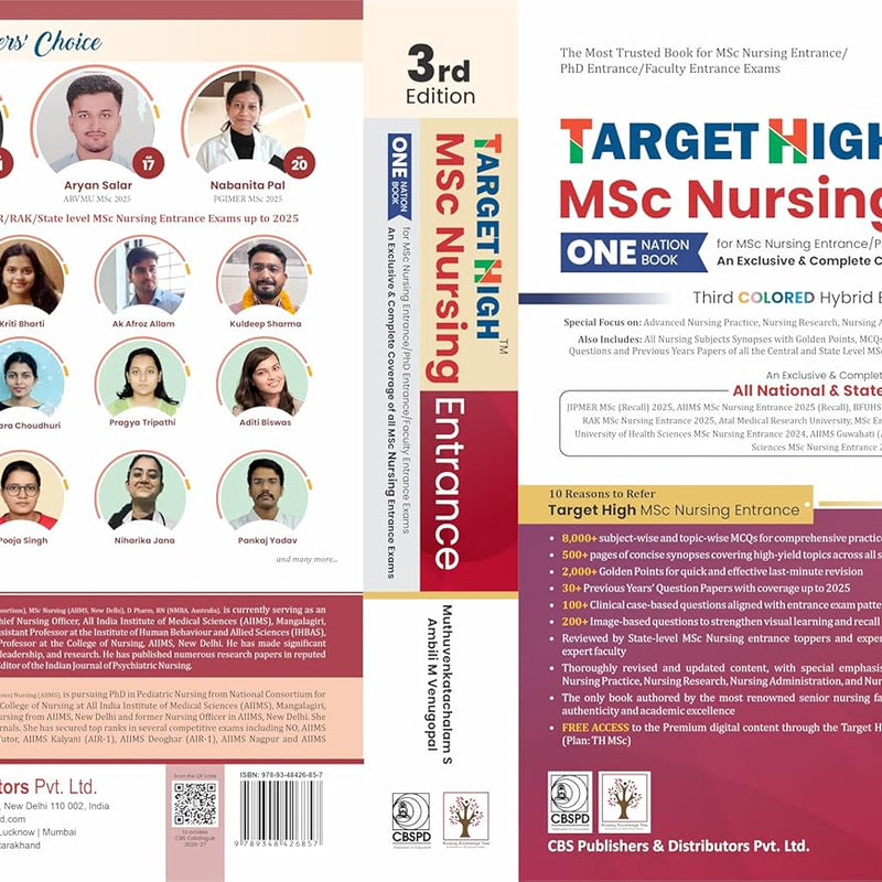 Target High Msc Entrance One Nation Book 3Ed (Pb 2026), by Muthuvenkatachalam S