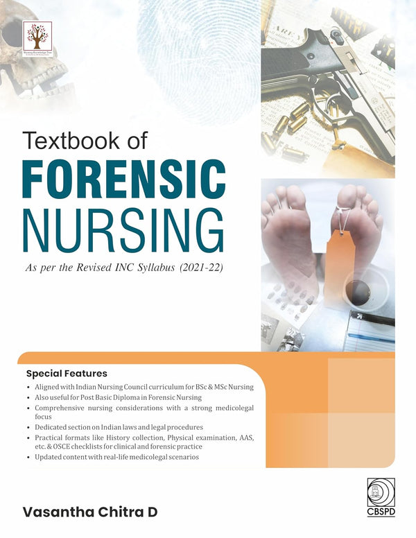Textbook Of Forensic Nursing As Per The Revised Inc Syllabus (2021-2022) (Pb 2026), by Vasantha Chitra D