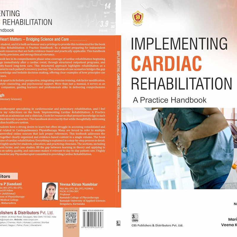 Implementing Cardiac Rehabilitation A Practice Handbook (Pb 2026), by Mariya P Jiandani