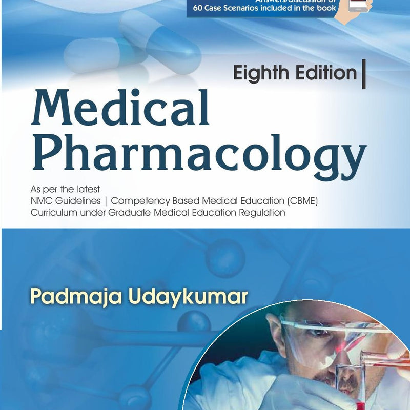Medical Pharmacology 8Ed (Pb 2027), by Padmaja Udaykumar