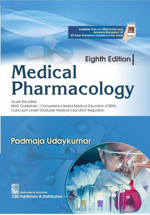 Medical Pharmacology 8Ed (Pb 2027), by Padmaja Udaykumar