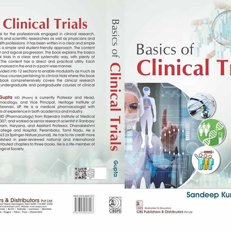 Basics Of Clinical Trials (Pb 2026), by Sandeep Kumar Gupta