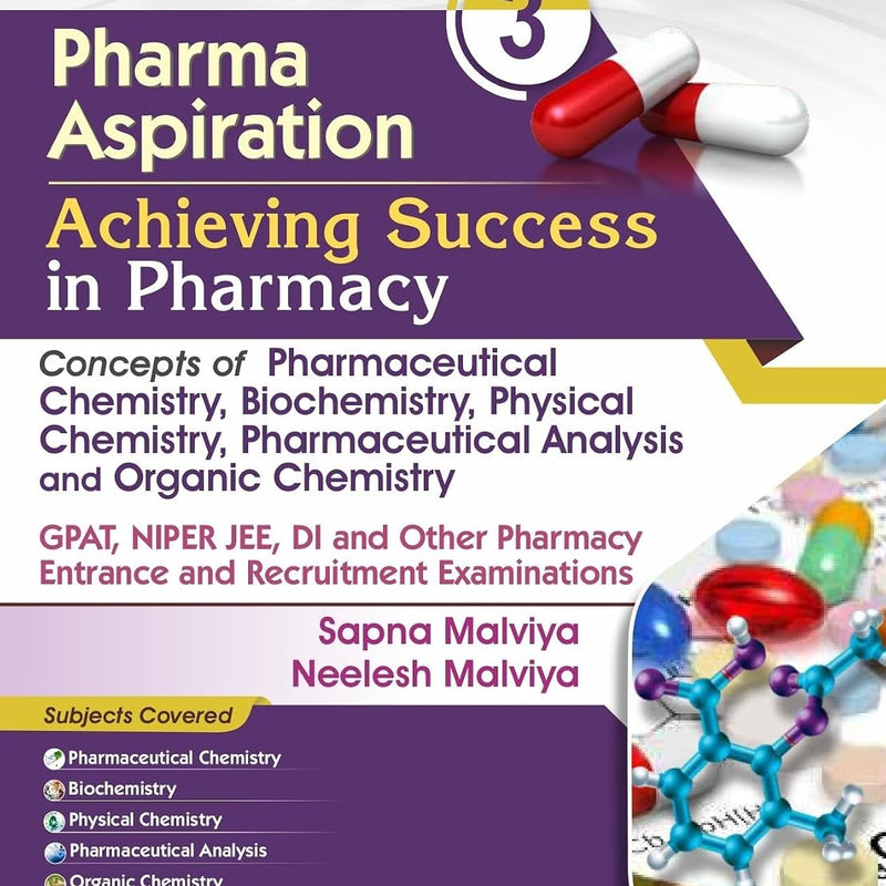 Pharma Aspiration 3 Achieving Success In Pharmacy (Pb 2027), by Sapna Malviya