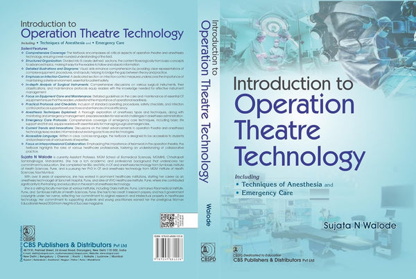 Introduction To Operation Theatre Technology (Pb 2026), by Sujata N Walode