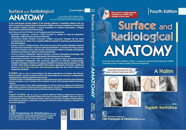 Surface And Radiological Anatomy 4Ed With Access Code (Pb 2026), by Mahmuda Halim