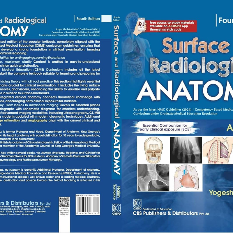 Surface And Radiological Anatomy 4Ed With Access Code (Pb 2026), by Mahmuda Halim
