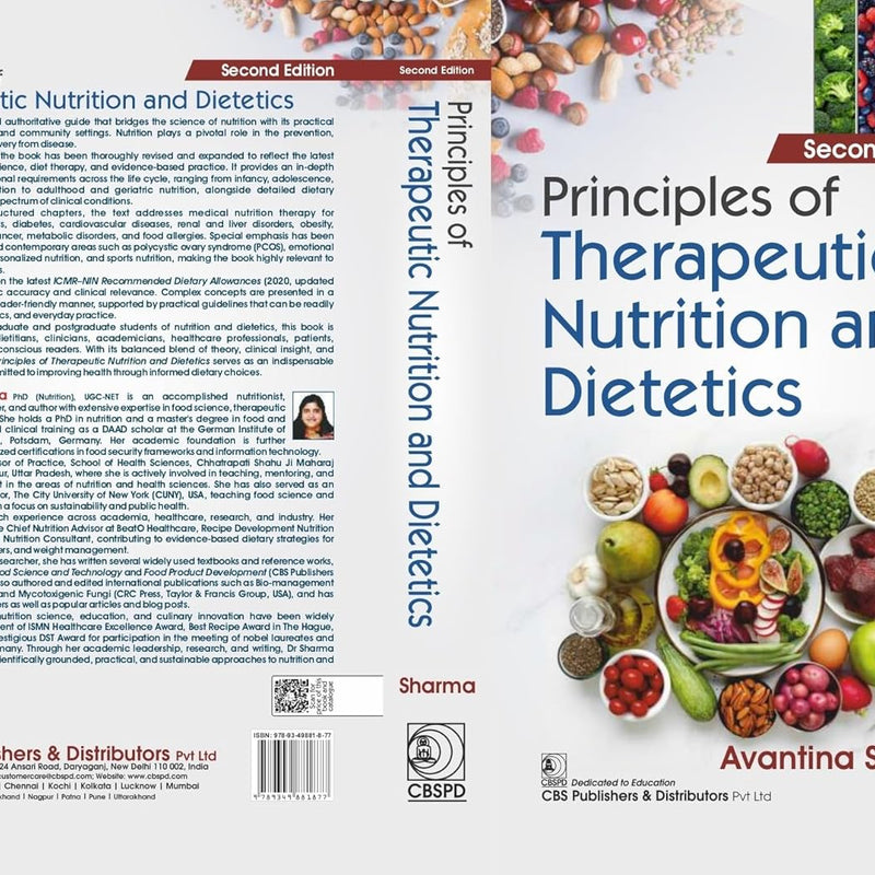 Principles Of Therapeutic Nutrition And Dietetics 2Ed (Pb 2026), by Avantina Sharma