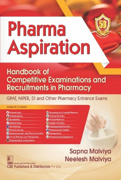 Pharma Aspiration A Handbook Of Competitive Examinations And Recruitments In Pharmacy (Pb 2024), by Sapna Malviya