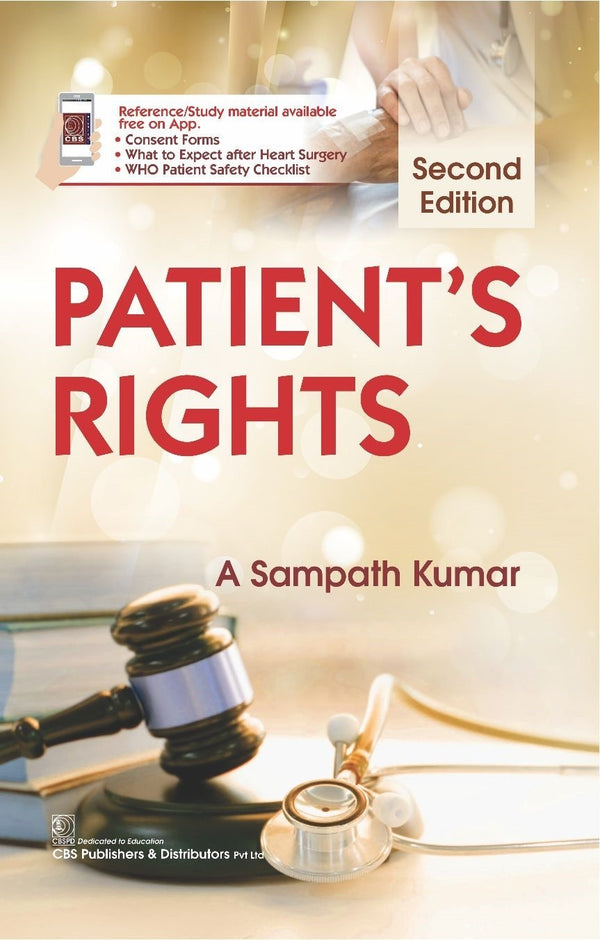 Patients Rights 2Ed (Pb 2022), by A Sampath Kumar
