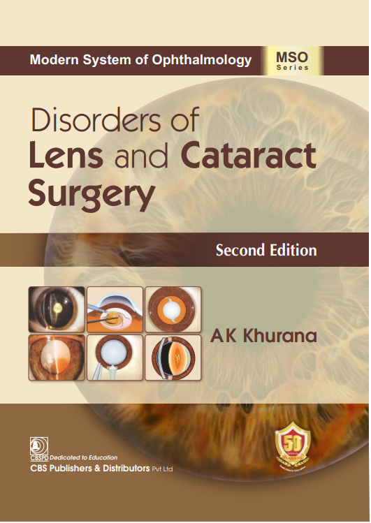Disorders Of Lens And Cataract Surgery 2Ed (Mso Series) (Hb 2026), by A K Khurana