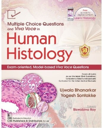 Multiple Choice Questions And Viva Voce In Human Histology (Pb 2024), by Ujwala Bhanarkar