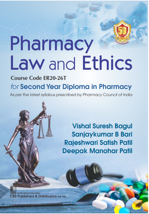 Pharmacy Law And Ethics For Second Year Diploma In Pharmacy (Pb 2026), by Vishal Suresh Bagul