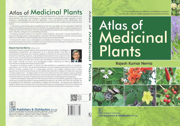 Atlas Of Medicinal Plants (Pb 2026), by Rajesh Kumar Nema