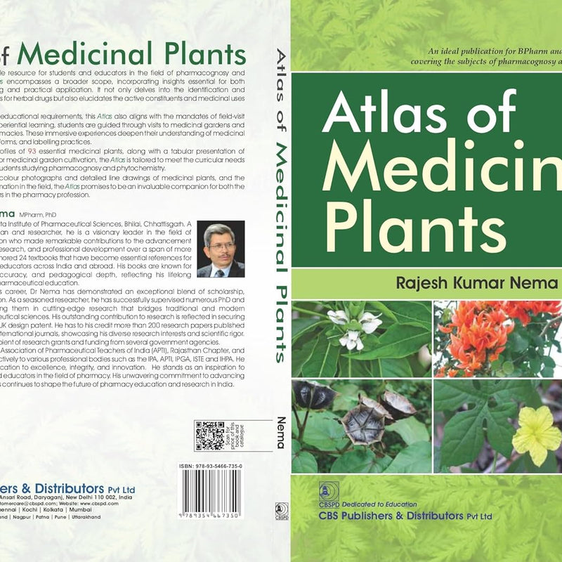 Atlas Of Medicinal Plants (Pb 2026), by Rajesh Kumar Nema