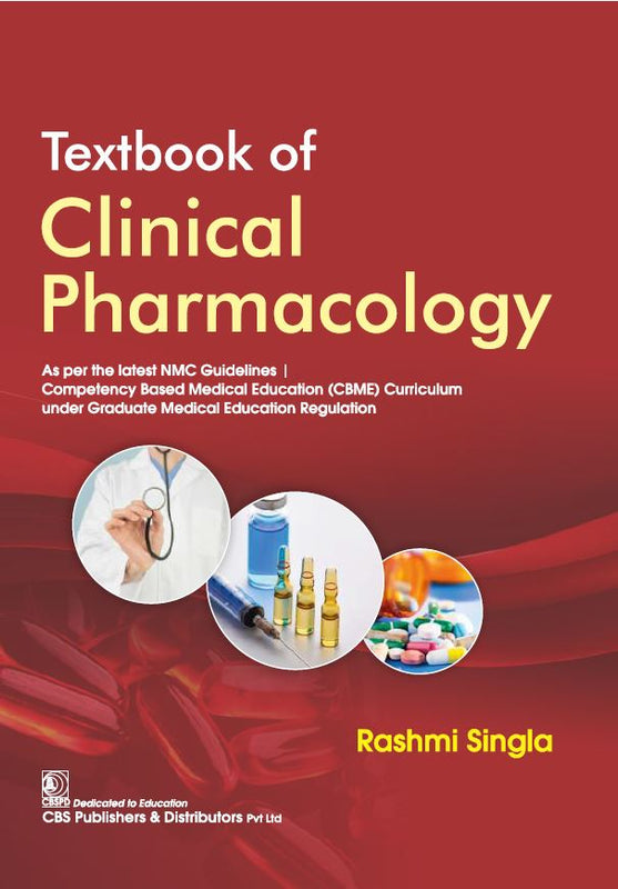 Textbook Of Clinical Pharmacology (Pb 2025), by Rashmi Singla