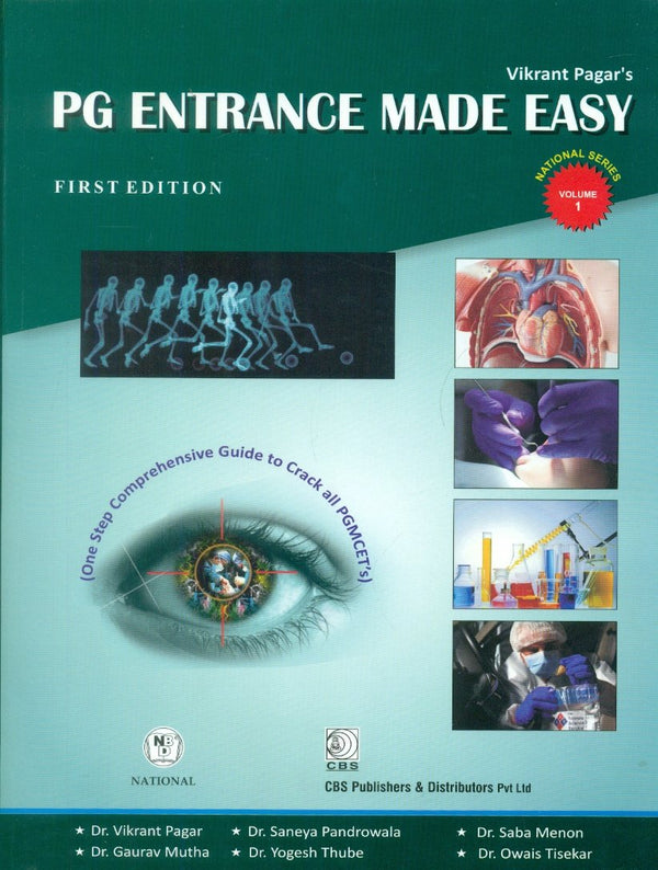 Vikrant Pagar'S Pg Entrance Made Easy Vol 1 (Pb 2015) , by Pagar V.S.