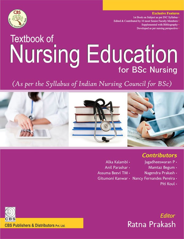 Textbook Of Nursing Education For Bsc Nursing (Pb 2021) , by Ratna Prakash