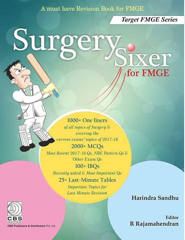 Surgery Sixer For Fmge (Pb 2018) , by Harindra Sandhu