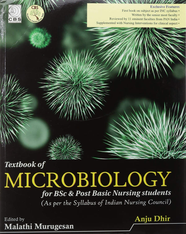 Textbook Of Microbiology For Bsc And Post Basic Nursing Students (Pb 2019) , by Anju Dhir