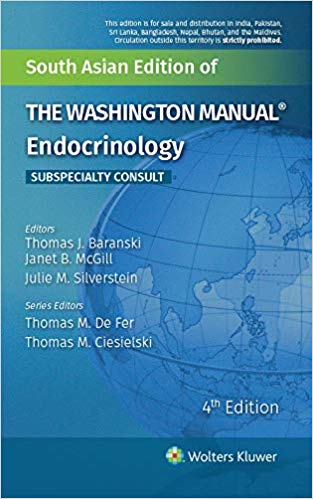Washington Manual Endocrinology Subspecialty Consult, 4th Edition by McGill