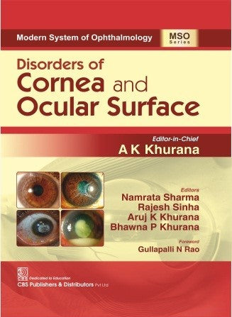 Disorders Of Cornea And Ocular Surface (Mso Series) (Hb 2025) , by Namrata Sharma