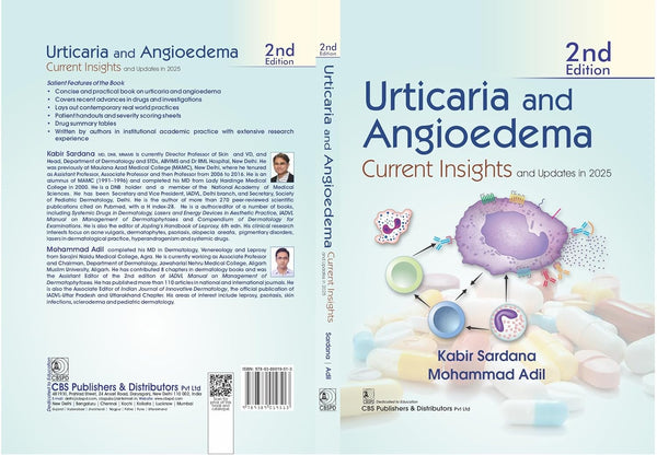 Urticaria And Angioedema Current Insights And Updates In 2025 2Ed (Hb 2026), by Kabir Sardana
