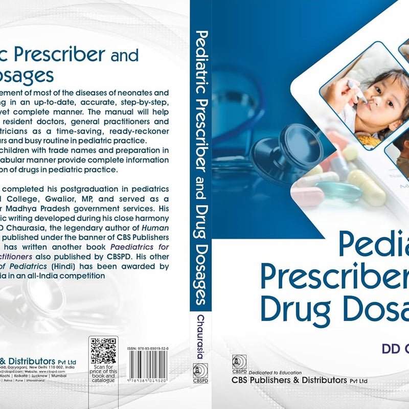 Pediatric Prescriber And Drug Dosages (Pb 2026), by Dd Chaurasia