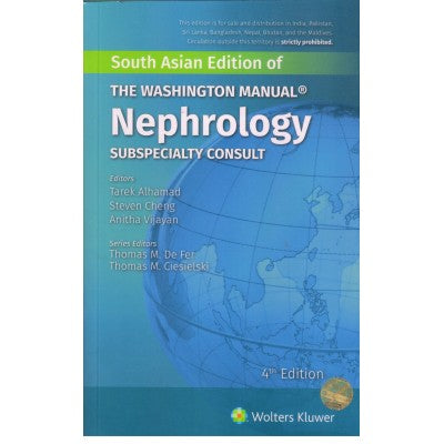 Washington Manual Nephrology Subspecialty Consult, 4th Edition by Alhamad