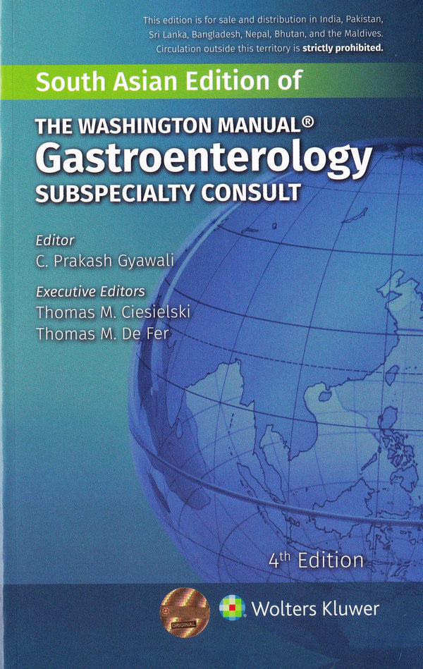 The Washington Manual Gastroenterology Subspecialty Consult, 4th Edition by Chandra Gyawali