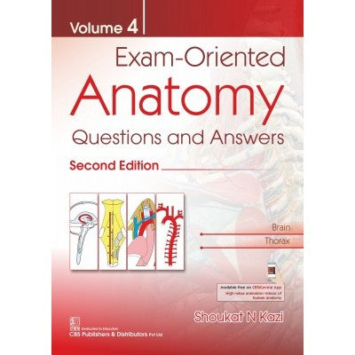 Exam Oriented Anatomy Questions And Answers 2Ed Vol 4 (Pb 2023), by Shoukat N Kazi