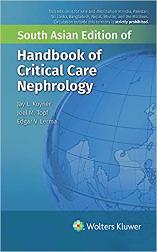 Handbook of Critical Care Nephrology by Koyner