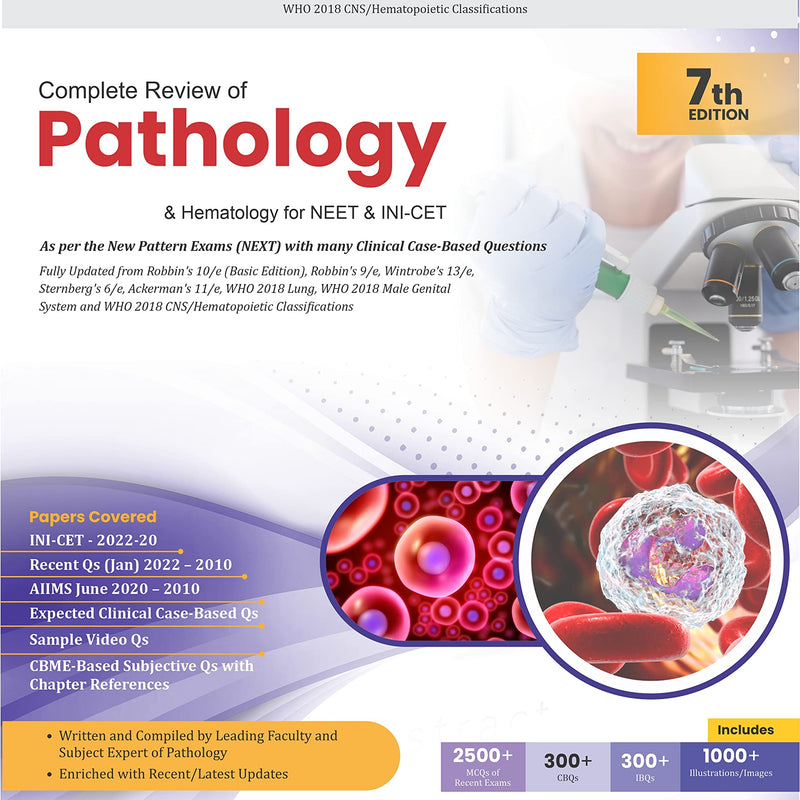 Complete Review Of Pathology And Hematology For Neet And Ini-Cet 7Ed (Pb 2022), by Praveen K R Gupta