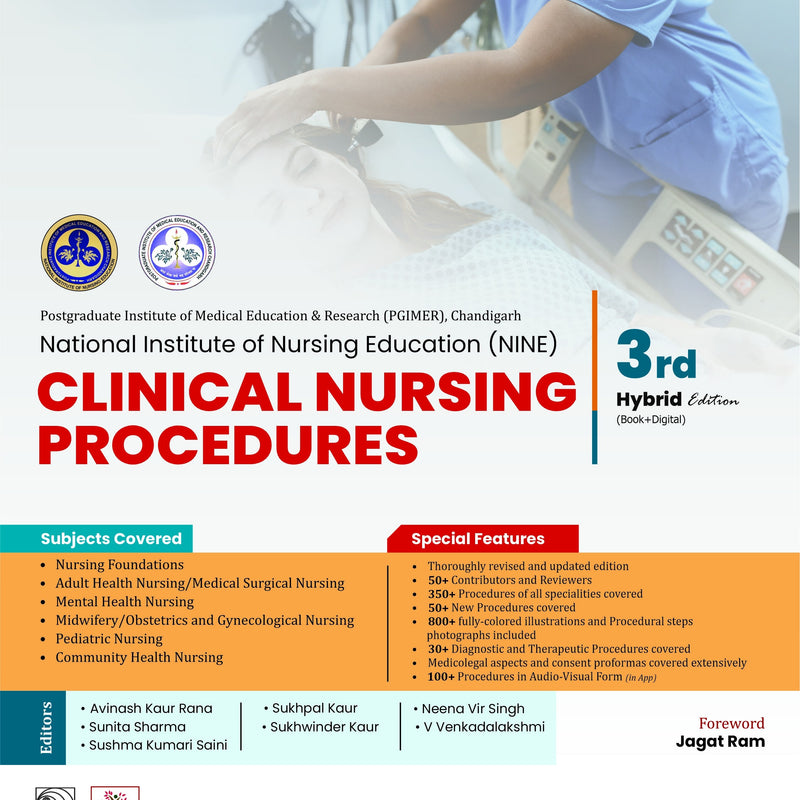 Clinical Nursing Procedures 3Ed Pgimer National Institute Of Nursing Education (Pb 2026), by Sandhya Ghai