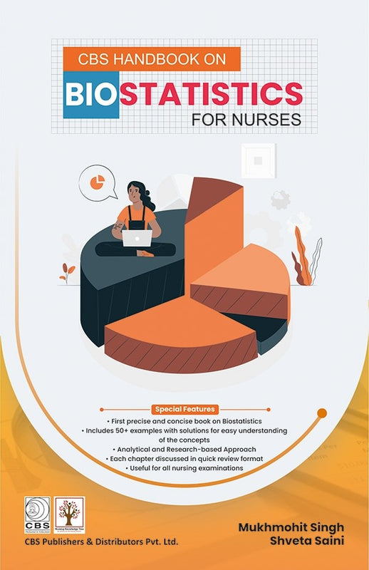 Cbs Handbook On Bio Statistics For Nurses (Pb 2022), by Mukhmohit Singh