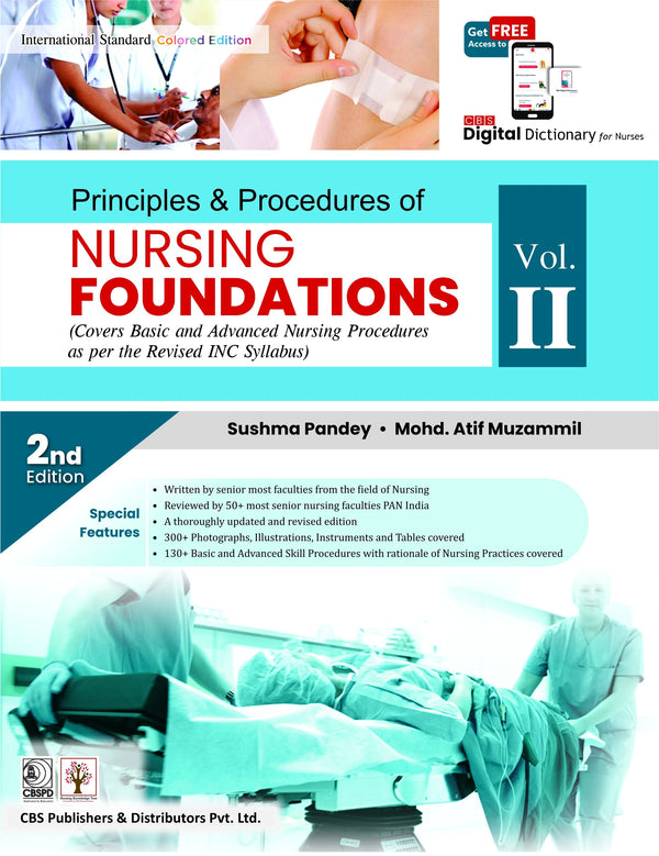 Principles And Procedures Of Nursing Foundations 2Ed Vol 2 (Pb 2022), by Sushma Pandey