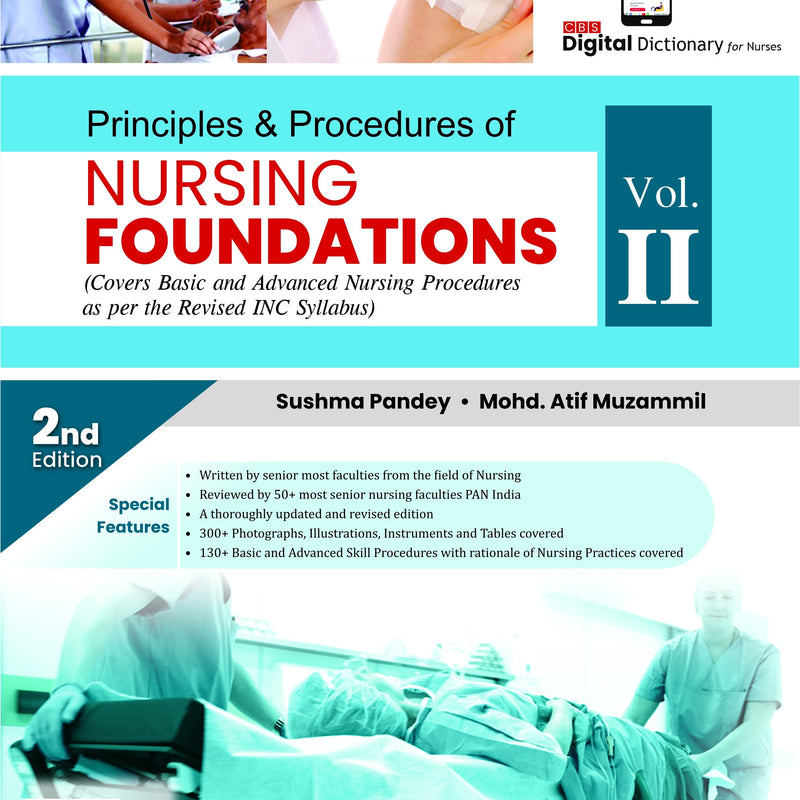 Principles And Procedures Of Nursing Foundations 2Ed Vol 2 (Pb 2022), by Sushma Pandey