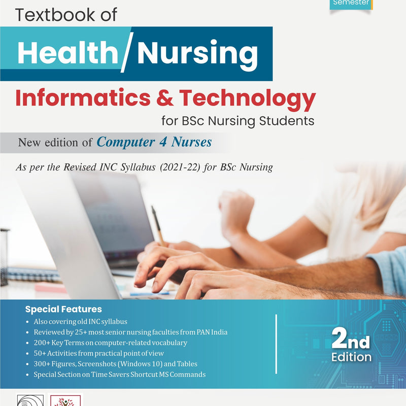 Textbook Of Health Nursing Informatics And Technology For Bsc Nursing Students 2Ed (Pb 2026) Based On Inc Syllabus 2021-22 Ii Semester , by Priyanka Randhir