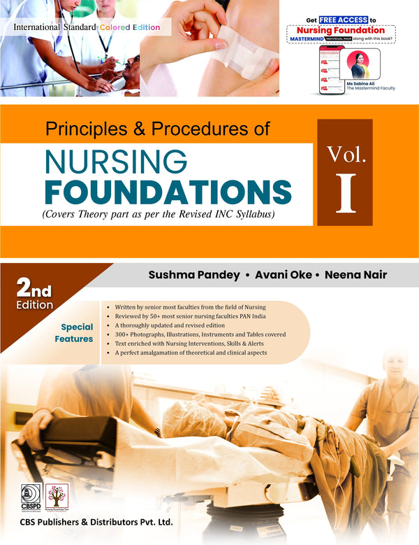 Principles And Procedures Of Nursing Foundations 2Ed Vol 1 (Pb 2022), by Sushma Pandey
