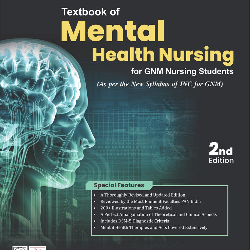 Textbook Of Mental Health Nursing For Gnm Nursing Students 2Ed (Pb 2022), by Eleena Kumari