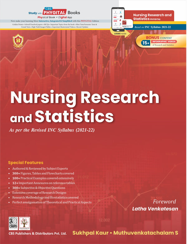 Nursing Research And Statistics As Per The Revised Inc Syllabus (2021-2022) (Pb 2026), by Sukhpal Kaur