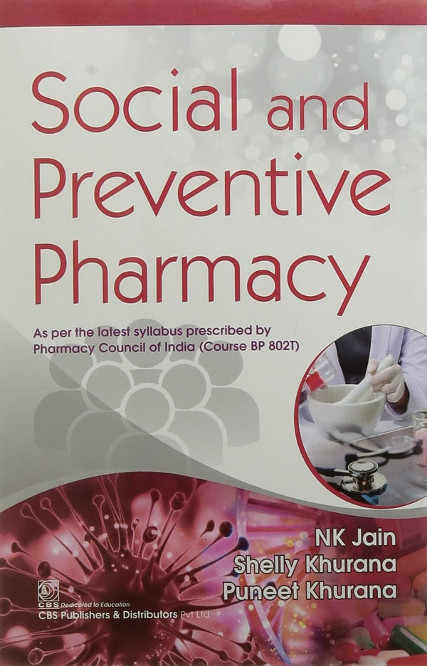 Social And Preventive Pharmacy (Course Bp 802T) (Pb 2026), by N K Jain