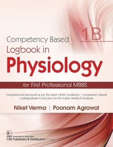 Competency Based Logbook Physiology For First Professional Mbbs 1B (Pb 2024), by Niket Verma